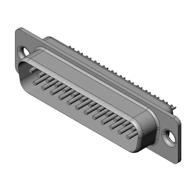 CONN D-SUB PLUG 25POS PNL MNT