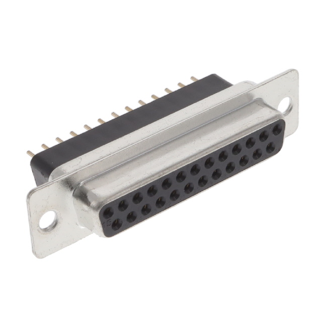 CONN D-SUB RCPT 25POS VERT SLDR