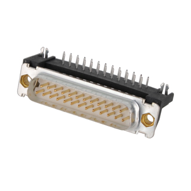 CONN D-SUB PLUG 25POS R/A SOLDER