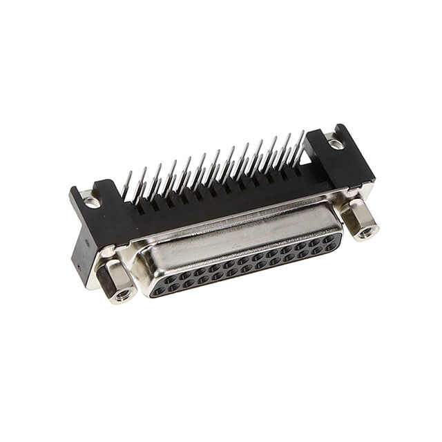 D-SUB, PCB SIDE, RIGHT ANGLE, 25