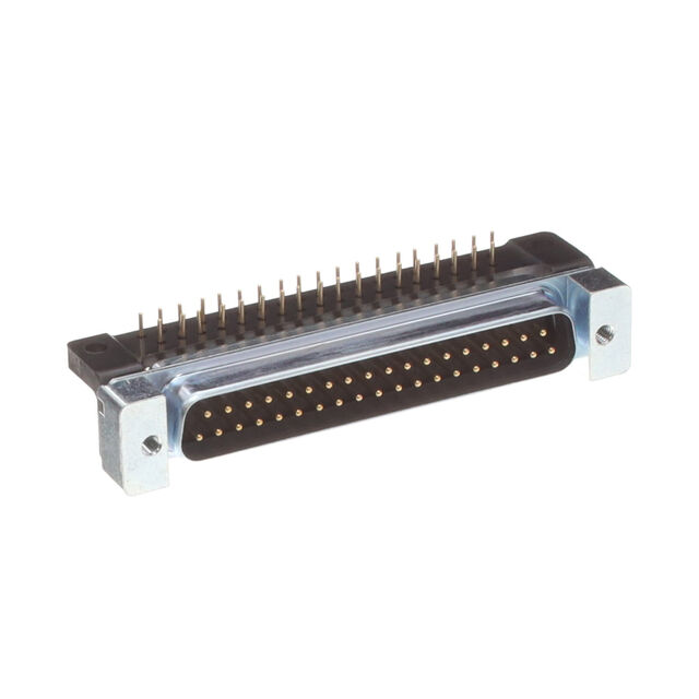 D-SUB, PCB SIDE, RIGHT ANGLE, 37