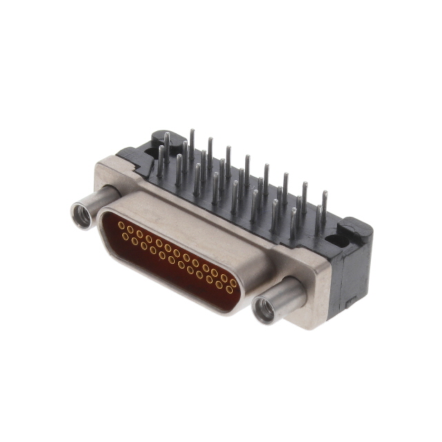 CONN MICRO-D RCPT 25POS R/A SLDR