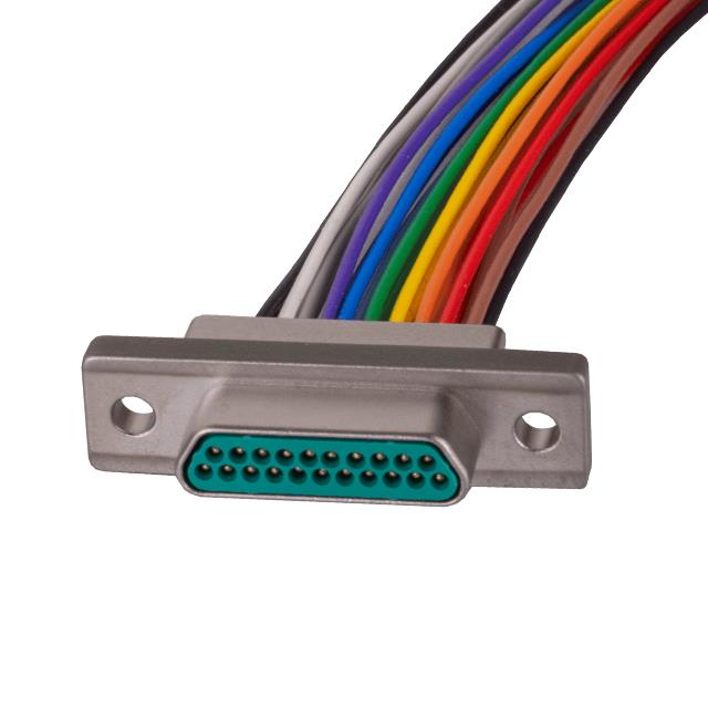 CONN MICRO-D RCPT 51POS PNL MNT