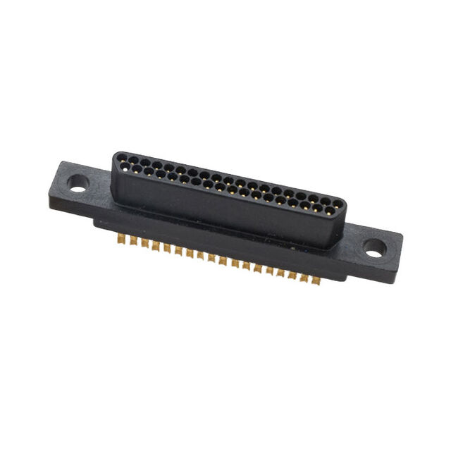 CONN MICRO-D RCPT 37POS PNL MNT