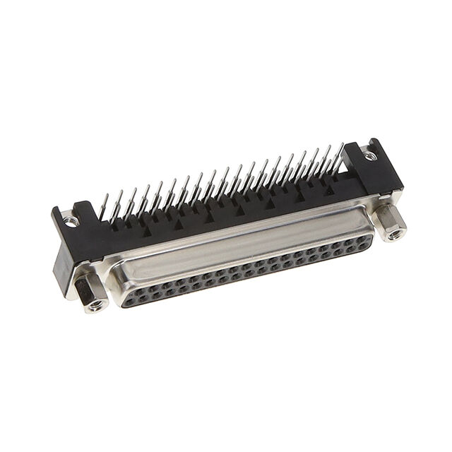 D-SUB, PCB SIDE, RIGHT ANGLE, 37