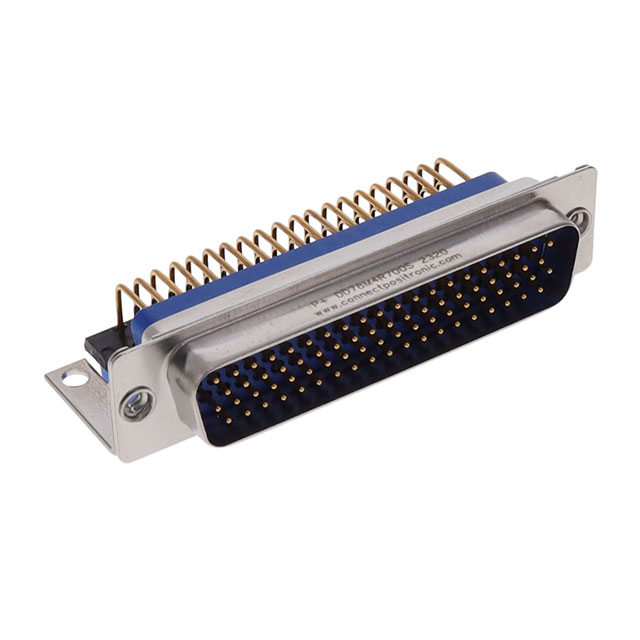 CONN D-SUB HD PLG 78POS R/A SLDR