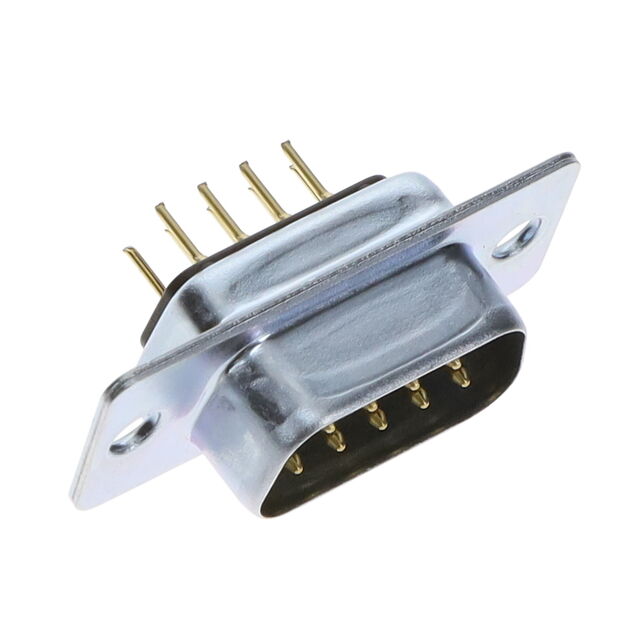 CONN D-SUB PLG 9POS PNL MNT SLDR