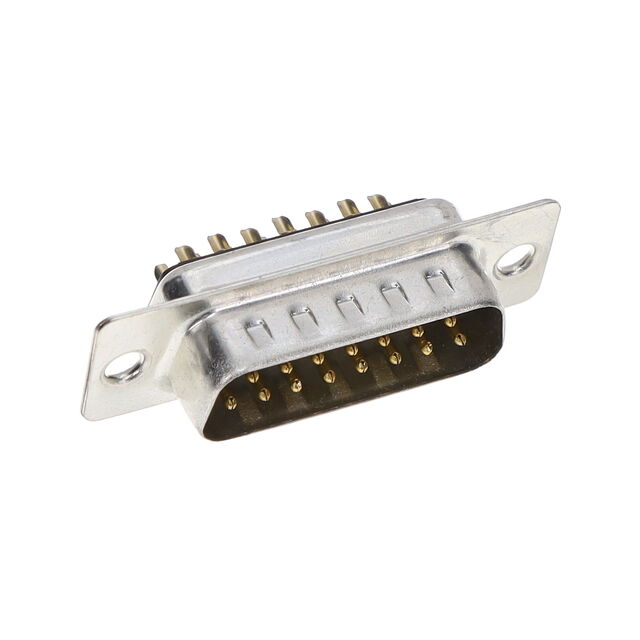 15P D-SUB MALE SC S&F TIN