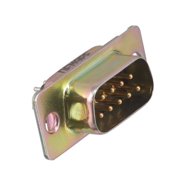 CONN D-SUB PLG 9POS PNL MNT SLDR