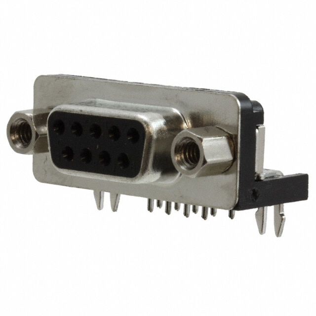 CONN D-SUB RCPT 9POS R/A SOLDER