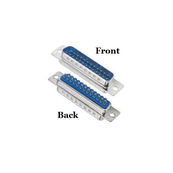 CONN D-SUB PLUG 25POS SOLDER