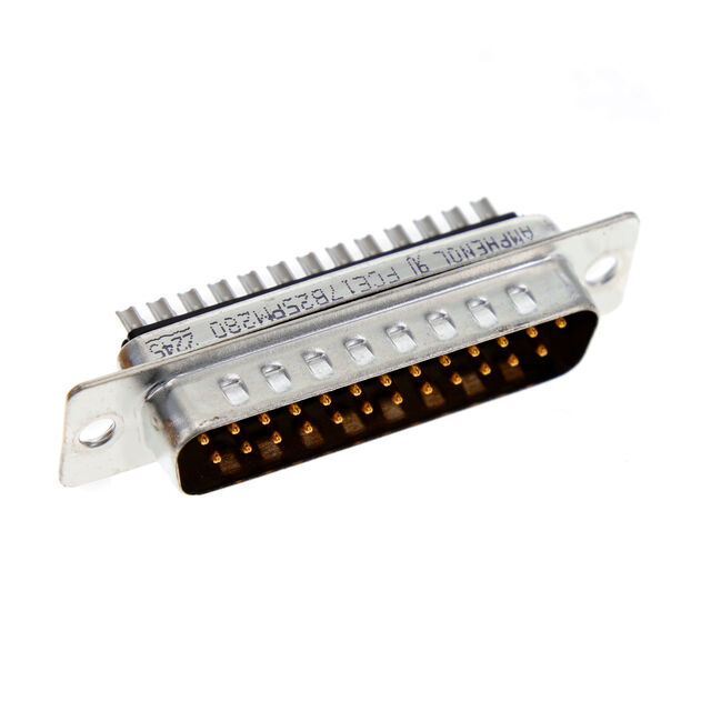 CONN D-SUB PLUG 25POS SOLDER CUP