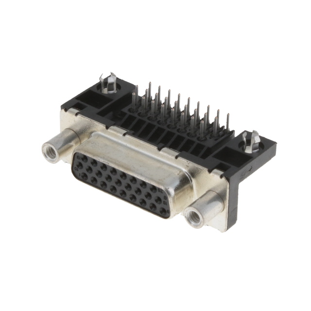 CONN D-SUB HD RCPT 26P R/A SLDR