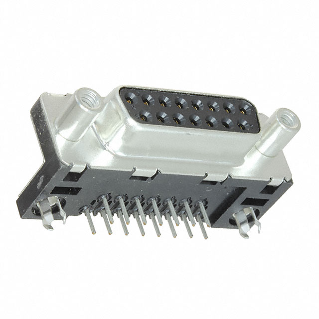 CONN D-SUB RCPT 15POS R/A SOLDER