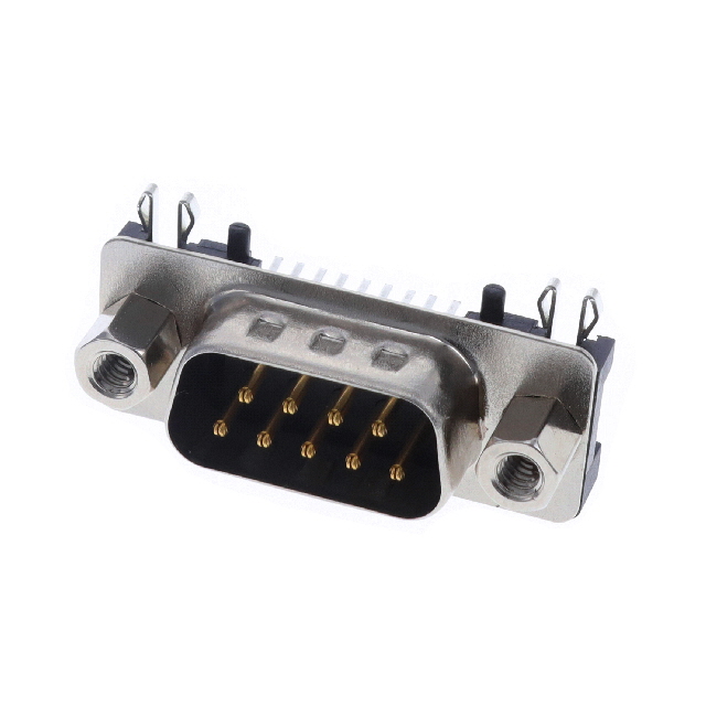 CONN D-SUB PLG 9POS SMD R/A SLDR