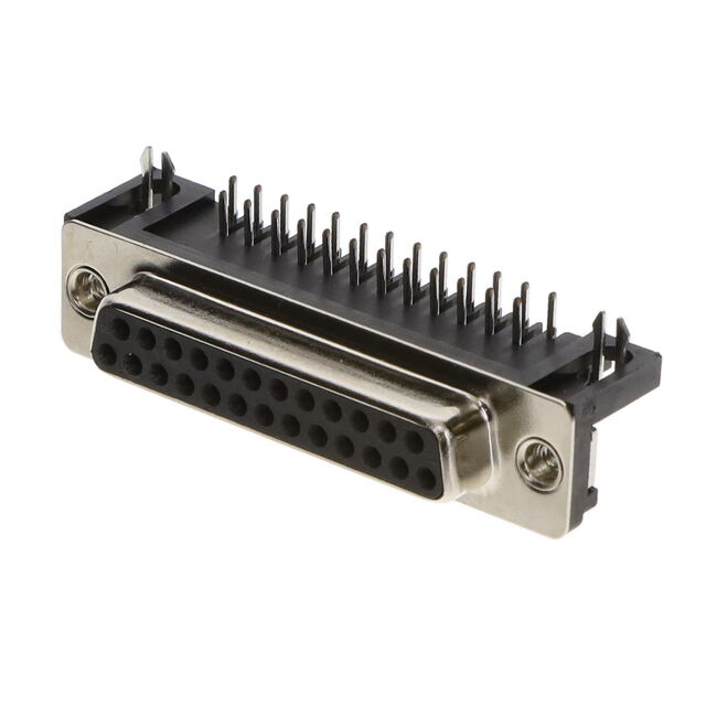 CONN D-SUB RCPT 25POS R/A SOLDER