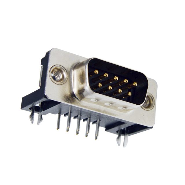 CONN D-SUB PLUG 9POS R/A SOLDER