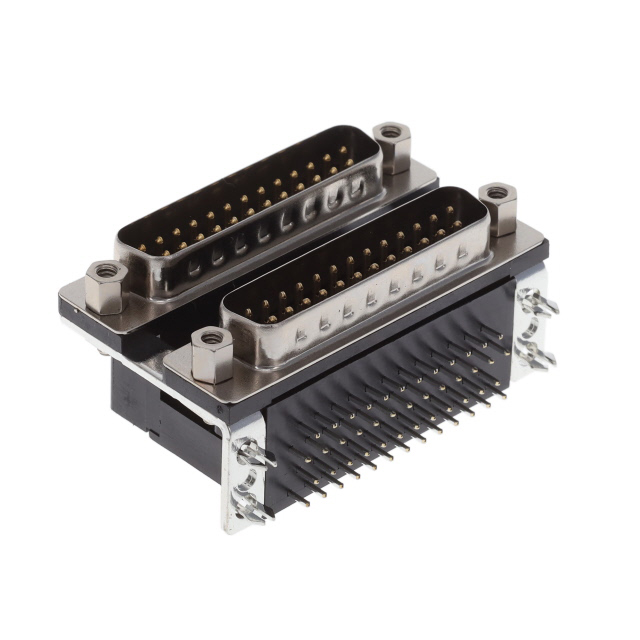 CONN D-SUB PLUG 25POS R/A SLDR