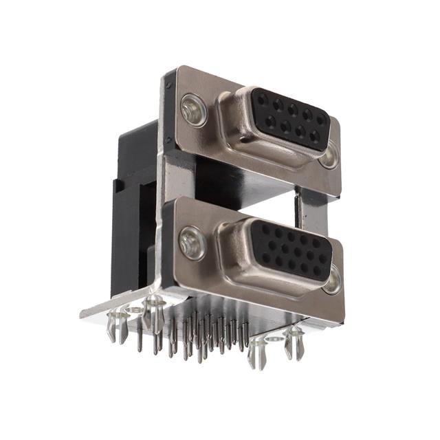 CONN D-SUB PLUG/RCPT 9/15POS R/A
