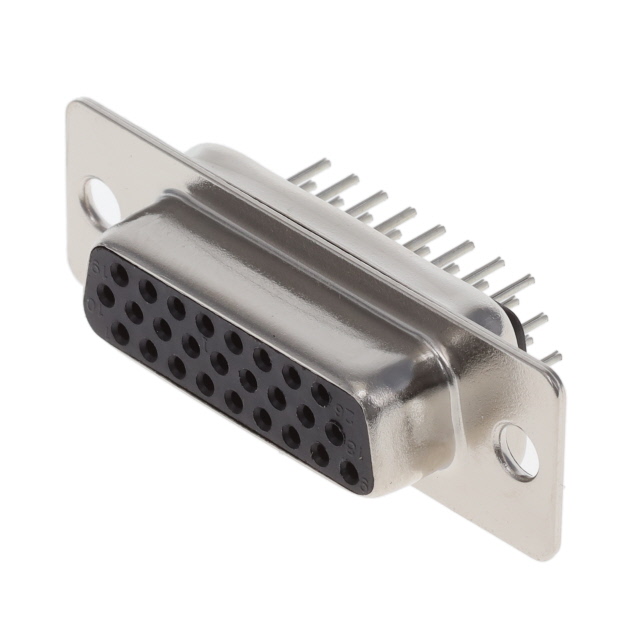 CONN D-SUB HD RCPT 26P VERT SLDR