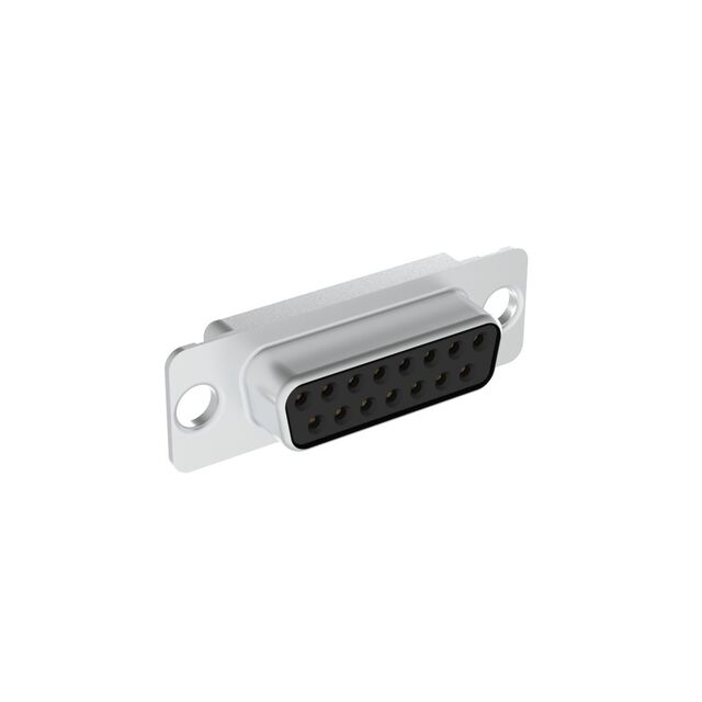 CONN D-SUB RCPT 15POS PNL MNT