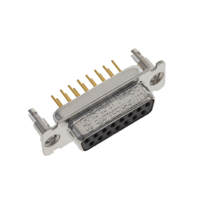 CONN D-SUB RCPT 15P PNL MNT SLDR