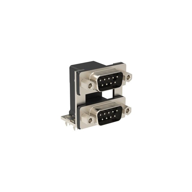 CONN D-SUB PLUG 9POS R/A SLDR