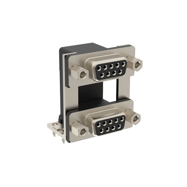 CONN D-SUB RCPT 9POS R/A SLDR