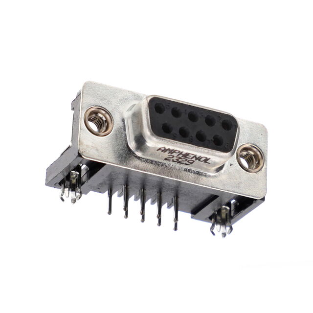 CONN D-SUB RCPT 9POS R/A SOLDER