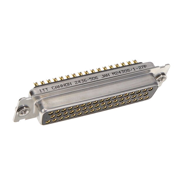 CONN D-SUB RCPT 50POS PNL MNT