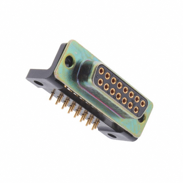 CONN D-SUB RCPT 15POS R/A SOLDER