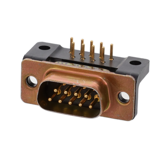 CONN D-SUB PLUG 9POS R/A SOLDER