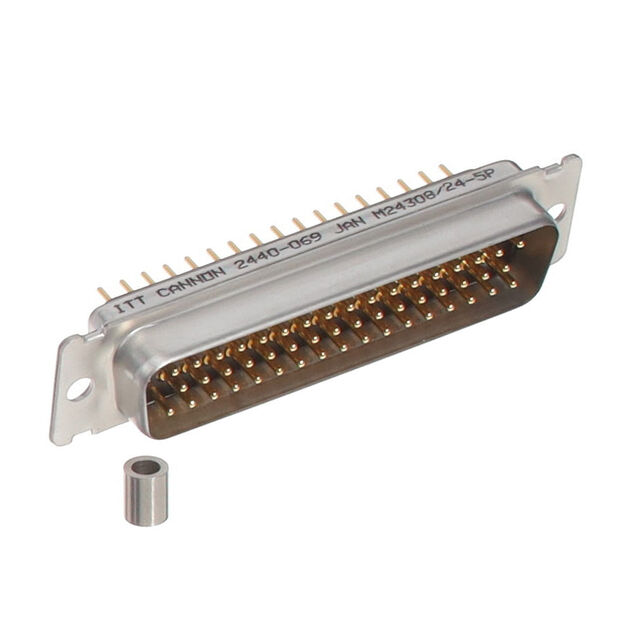 CONN D-SUB PLG 50POS PNL MT SLDR