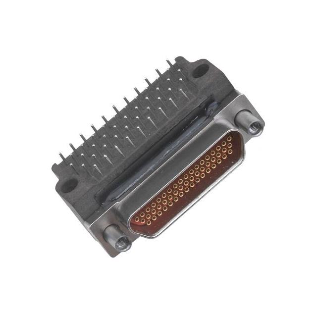 CONN MICRO-D RCPT 100P R/A SLDR