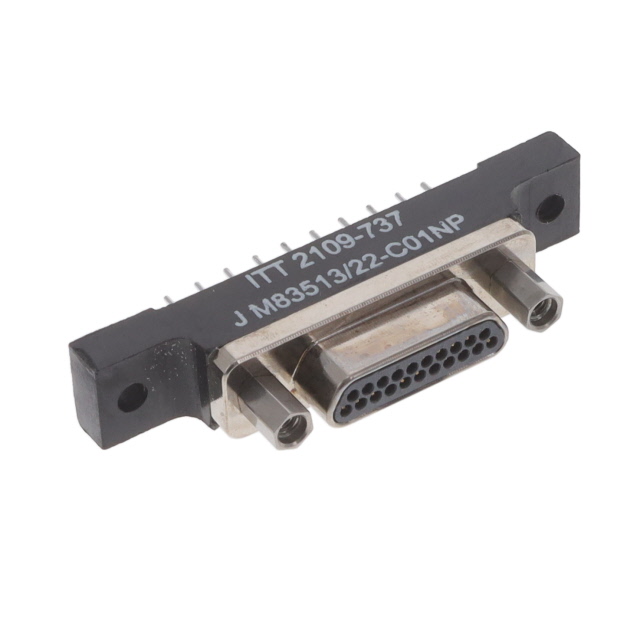 CONN MICRO-D PLUG 21POS SLDR CUP