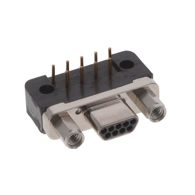 CONN MICRO-D PLUG 9POS R/A SLDR