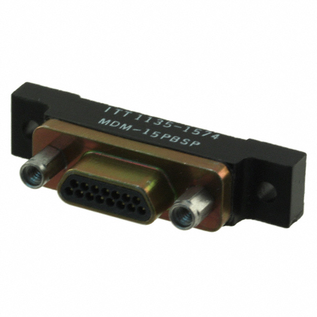 CONN MICRO-D PLG 15P PNL MT SLDR