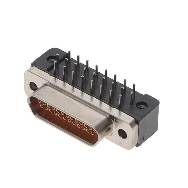 CONN MICRO-D RCPT 25POS R/A SLDR