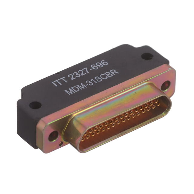 CONN MICRO-D RCPT 31POS R/A SLDR