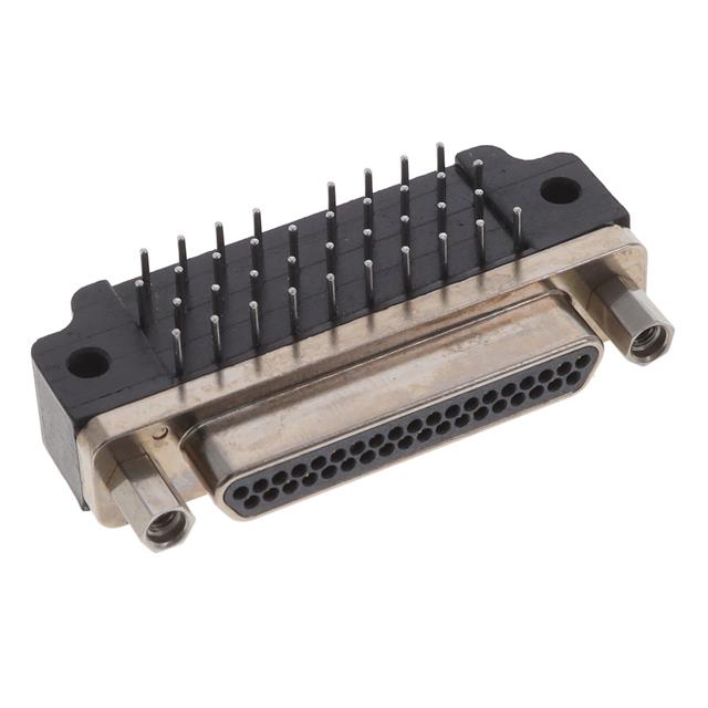 CONN MICRO-D PLUG 37POS R/A SLDR