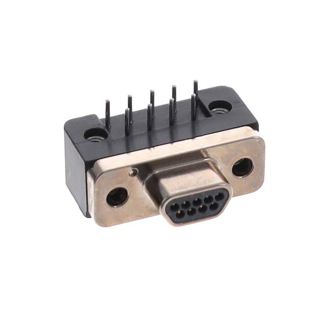 CONN MICRO-D PLUG 9POS R/A SLDR