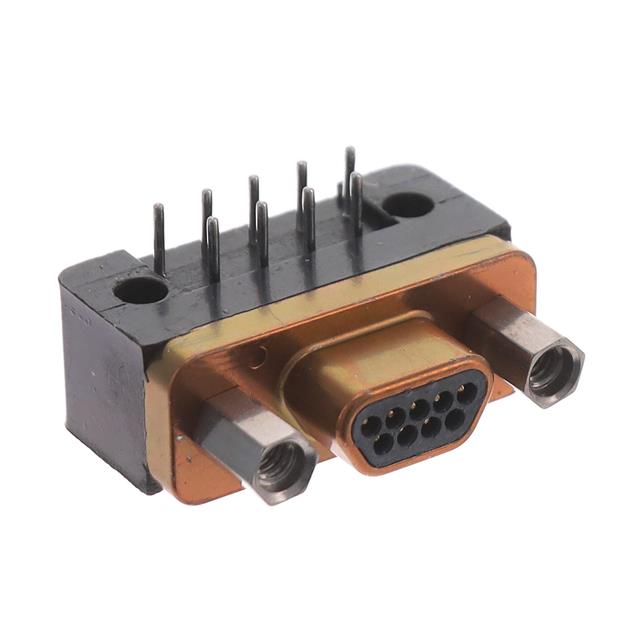 CONN MICRO-D PLUG 9POS R/A SLDR