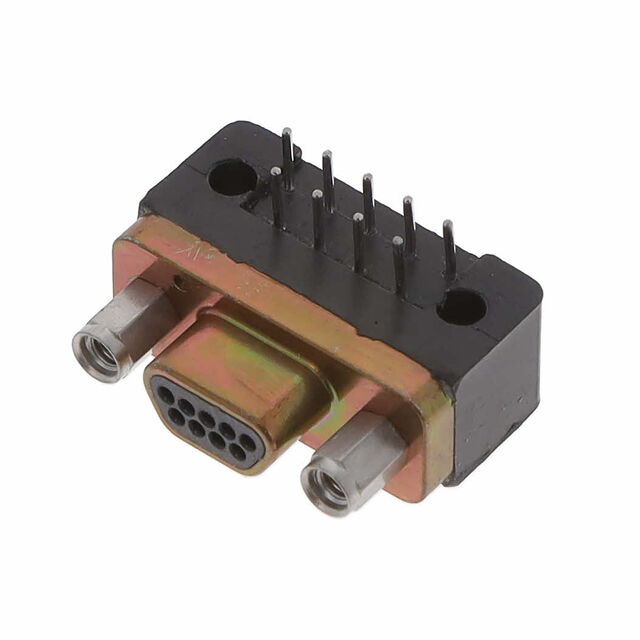 CONN MICRO-D PLUG 9POS R/A