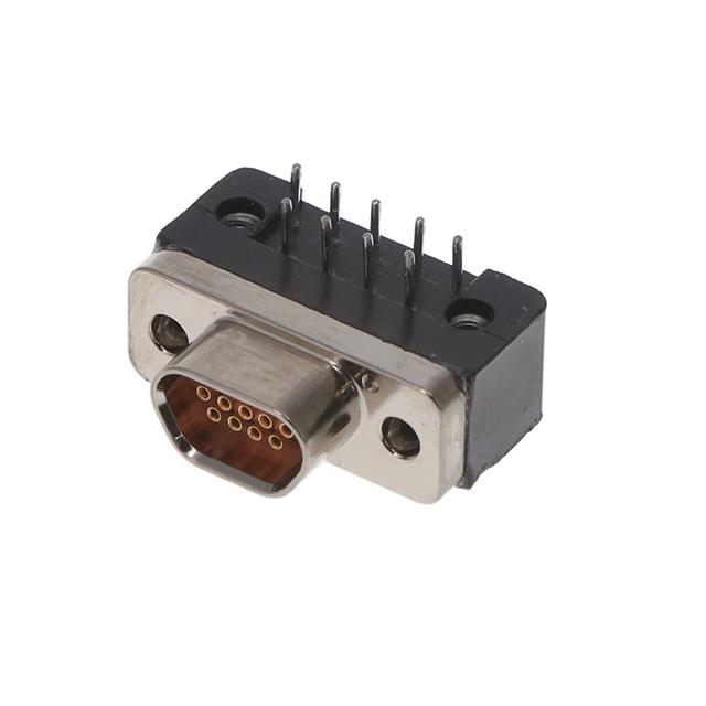 CONN MICRO-D RCPT 9POS R/A SLDR