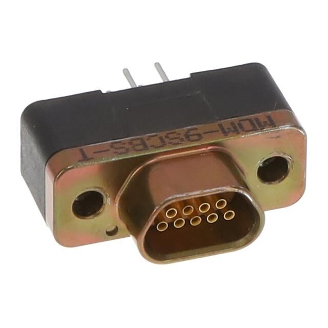CONN MICRO-D RCPT 9P PNL MT SLDR