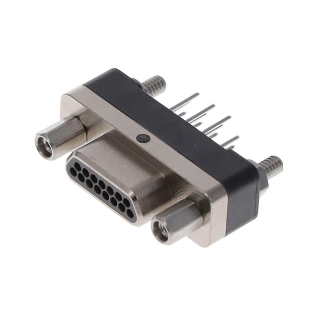 CONN MICRO-D PLG 15POS VERT SLDR