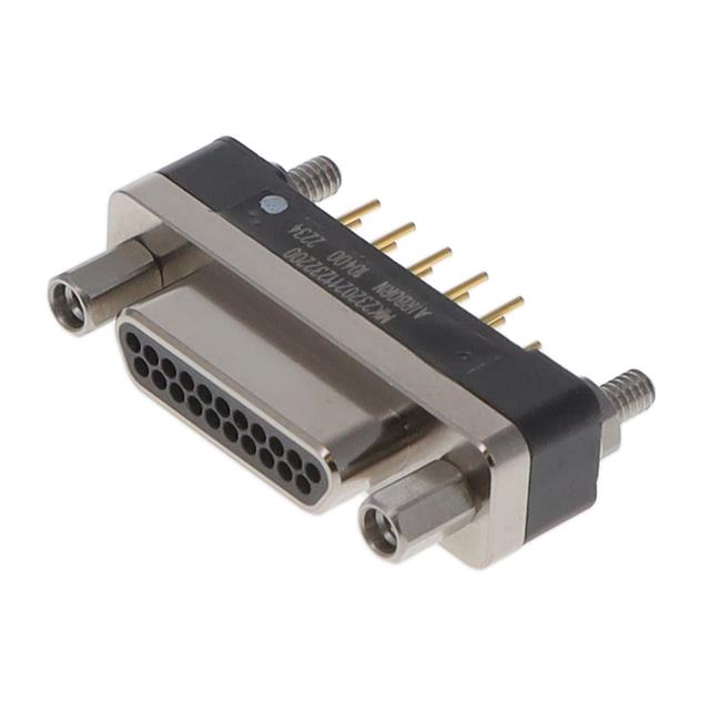 CONN MICRO-D PLG 21POS VERT SLDR