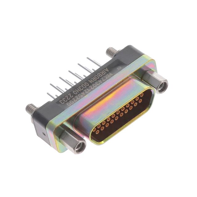 CONN MICRO-D RCPT 21P VERT SLDR