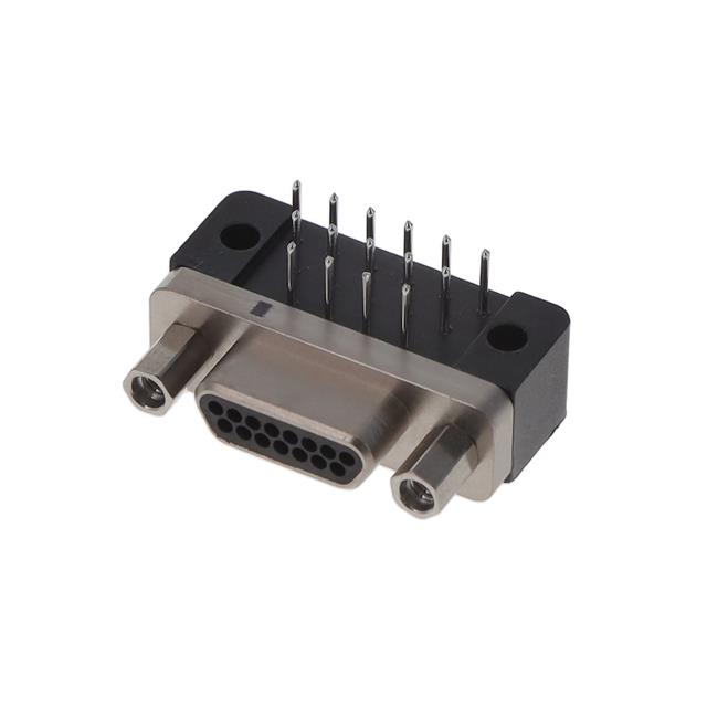 CONN MICRO-D PLUG 15POS R/A SLDR