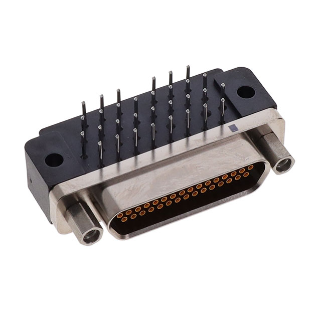 CONN MICRO-D RCPT 31POS R/A SLDR